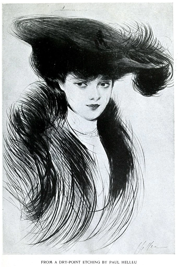 Donna con cappello